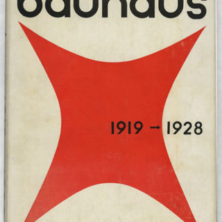 BAUHAUS 1919 – 1928. Herbert Bayer, Walter Gropius and Ise Gropius. Boston: Branford, 1959. Third Printing.