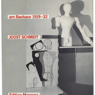 SCHMIDT, Joost. Heinz Lowe and Helene Nonné-Schmidt: JOOST SCHMIDT: LEHRE UND ARBEIT AM BAUHAUS 1919 – 32. Düsseldorf: Edition Marzona, 1984.