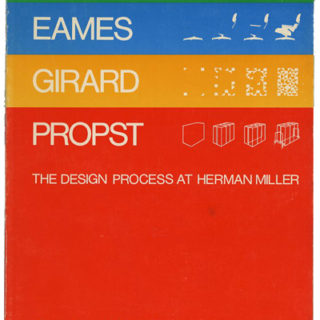 DESIGN QUARTERLY 98/99: Nelson, Eames, Girard, And Propst: The Design Process at Herman Miller. Minneapolis: Walker Art Center, 1975.