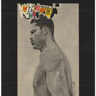 Weaver, Robert: IN THIS CORNER: JOE LOUIS [poster title]. N.P., n. d. [1960].