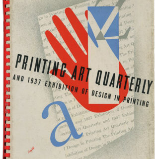 Moholy-Nagy, László: The New Bauhaus [American School of Design] in PRINTING ART QUARTERLY. Chicago: Dartnell, Volume 67, Number 2, 1937.