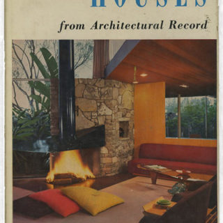 Architectural Record [Editors]: 82 DISTINCTIVE HOUSES FROM ARCHITECTURAL RECORD. New York: F. W. Dodge Corporation, 1952.