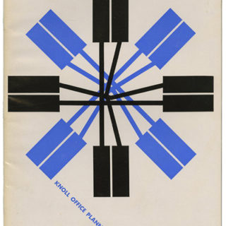 KNOLL OFFICE PLANNED FURNITURE. New York: Knoll Associates, Inc., 1954. Herbert Matter [Designer].