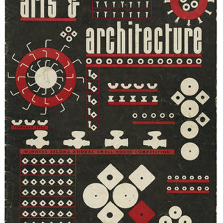 ARTS AND ARCHITECTURE, February 1945. Julius Shulman’s Copy; Herbert Matter Cover Design.
