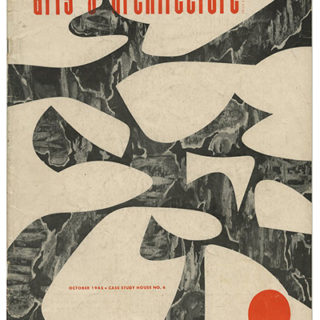 ARTS AND ARCHITECTURE, October 1945. Julius Shulman’s Copy, Herbert Matter [Cover Designer].