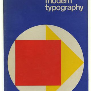 Spencer, Herbert: PIONEERS OF MODERN TYPOGRAPHY. New York: Hastings House, 1970. First American edition.
