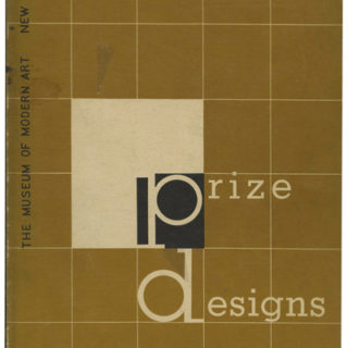 Kaufmann, Edgar, Jr.: PRIZE DESIGNS FOR MODERN FURNITURE [from the International Competition for Low-Cost Furniture Design]. New York: Museum of Modern Art, 1950.