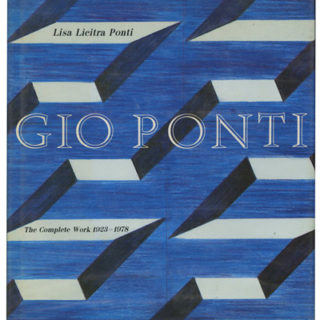 PONTI, Lisa Licitra: GIO PONTI: THE COMPLETE WORK 1923 – 1978. Cambridge: The MIT Press, 1990.