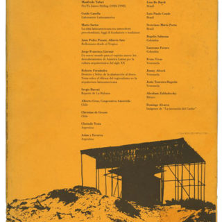 ZODIAC 8 [The Latin American Laboratory]. Milan: Editrice Abitare Segesta S.p.a.,  October 1992. Guido Canelli [Editor].