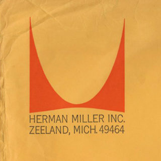 HERMAN MILLER: “Thank you for your interest in the Herman Miller collection [letter salutation]”. Zeeland, Michigan, May 1969.