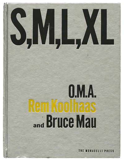 Pages from the book S,M,L,XL edited by OMA Rem Koolhaas and Bruce Mau