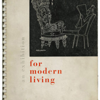 Girard, Alexander and W. D. Laurie, Jr., Saul Steinberg [Illustrations]: AN EXHIBITION FOR MODERN LIVING. Detroit Institute of Arts, 1949. (Duplicate)