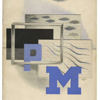 PM / A-D: June – July 1938. The Bauhaus Tradition and the New Typography by Lester Beall & L. Sandusky.