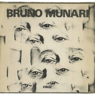 MUNARI, Bruno [Designer]: BRUNO MUNARI [Opere 1930 – 1986]. Milan: Electa, 1986. First edition [Pagina series].
