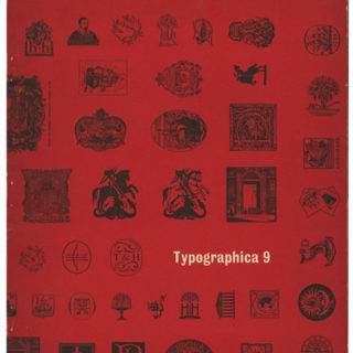 TYPOGRAPHICA 9. London: Lund Humphries, [First Series] 1954, edited by Herbert Spencer.