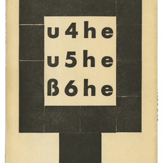 Grieshaber, H. A. P.: POESIA TYPOGRAPHICA. Koln: Galerie der Spiegel, 1962.