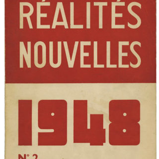 Réalités Nouvelles No. 2, 1948. [Paris]: Comité du Salon des Réalités Nouvelles, 1948; A. Frédo Sidés [Président-Fondateur].