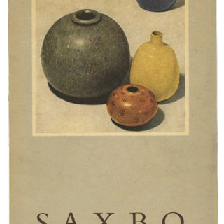 SAXBO STONEWARE. Copenhagen: Herlev [1950]. Nathalie Krebs et al.