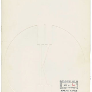 KNOLL. Unimark International [Designers], Knoll Associates: FURNITURE PRICE LIST 1967. New York: Knoll Associates, Inc., February 15, 1967.