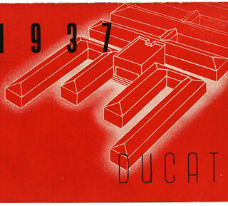 DUCATI, SSR: Società Scientifica Radiobrevetti Ducati: “1937 DUCATI [card title].” [Bologna: SSR Ducati, 1936].