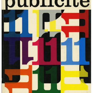 PUBLICITE 11 (Review of Publicity and Advertising Arts in Switzerland). Geneva: Maurice Collet, 1961.