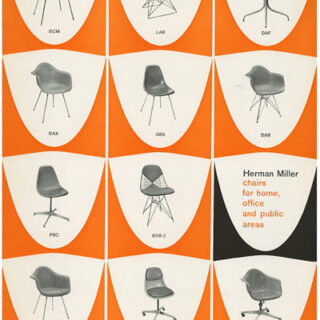 Herman Miller Furniture Company: HERMAN MILLER CHAIRS FOR HOME, OFFICE AND PUBLIC AREAS. Zeeland, MI: The Herman Miller Furniture Company, [1959].