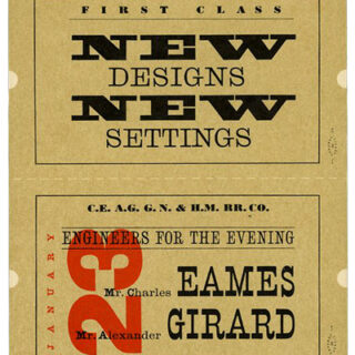 Herman Miller Furniture Company, Eames Office: HERMAN MILLER INC. [NEW DESIGNS / NEW SETTINGS]. Zeeland, MI: The Herman Miller Furniture Company, 1963.