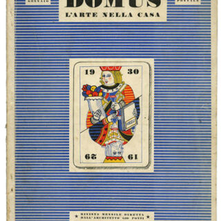 DOMUS. Gio Ponti [Editor]: DOMUS [L’Arte Nella Casa]. Milano: Editoriale Domus, Gennaio 1930.