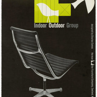 Herman Miller Furniture Company: INDOOR OUTDOOR GROUP [Designed by Charles Eames]. Zeeland, MI: The Herman Miller Furniture Company, [1958].