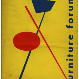 FURNITURE FORUM: Spring 1955. Englewood, NJ: Phillip L. Pritchard, Volume 6, Number 1. Handbook of Contemporary Design.