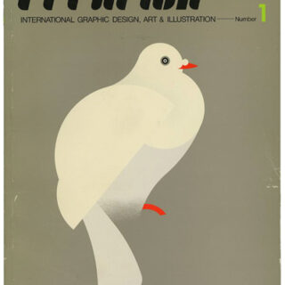 RAND, Paul profiled in: CREATION no. 1 [INTERNATIONAL GRAPHIC DESIGN, ART AND ILLUSTRATION. Tokyo, 1989.